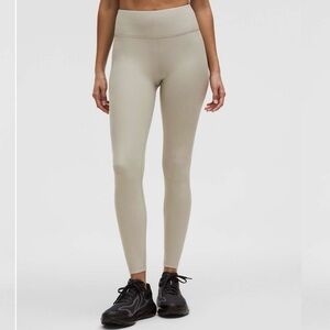 Sz 12 Lululemon Fleece High Rise Running Tight